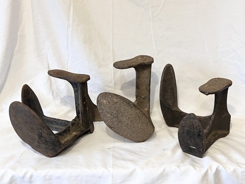 Lot vintage cast iron - vintage, shoe