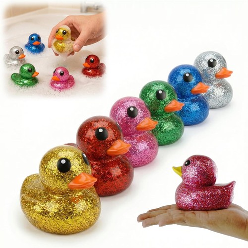 Kids glitter ducks - glitter,