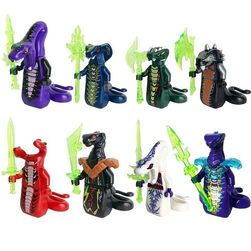 8pc ninjago minifigure set - 8pc,