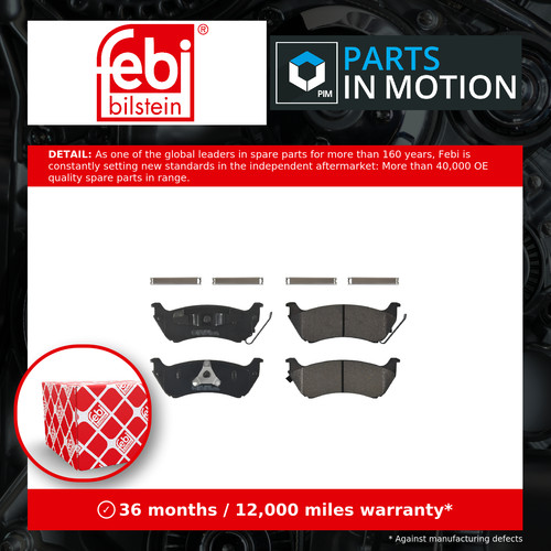 Brake pads set fits mercedes - brake,