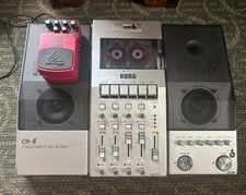 POWERS ON/SPEAKERS DONT WORK/ KORG CR-4  track tape recorder READ DESCRIPTION