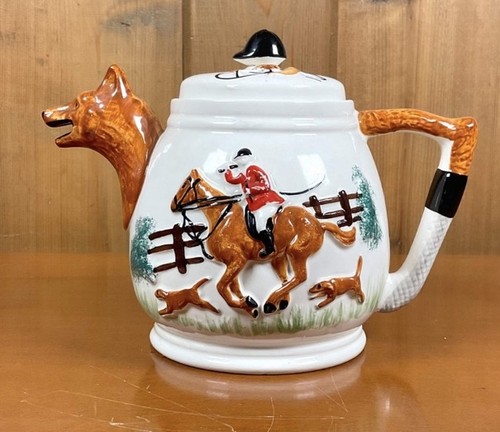 Portland pottery corbridge fox - pottery,