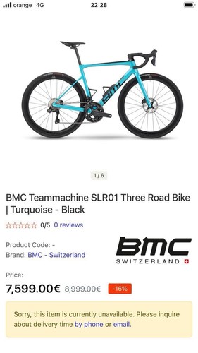 Bmc teammachine slr01 four - teammachine,