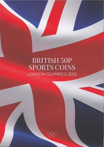 London olympic 2012 50p coins - 50p,