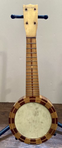 Vintage wood banjolele - vintage,