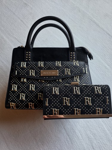 River island black monogrammed - river,