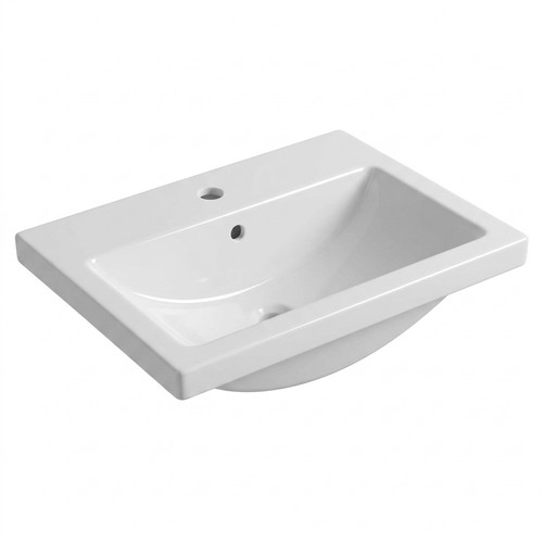White ceramic sit - white, on
