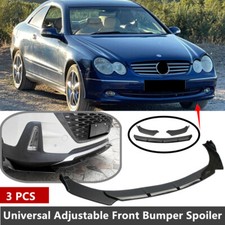 Add-Universal Fit For Mercedes CLK 2002-2009 Front Bumper Spoiler Splitter Lip