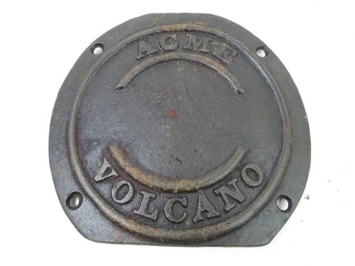 Antique acme volcano cast - acme,