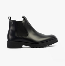 Jack & Jones CAMDEN PU Mens Casual Pull-On Chelsea Boots