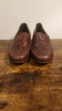 FLY FLOT ANATOMIC COMFORT SOFT BROWN LEATHER SLIP ON LADYS SIZE 6 BRAND NEW