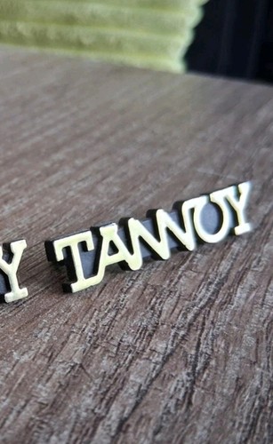 Tannoy speakers badges - tannoy,
