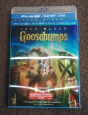 GOOSEBUMPS 3D + 2D Blu Ray +