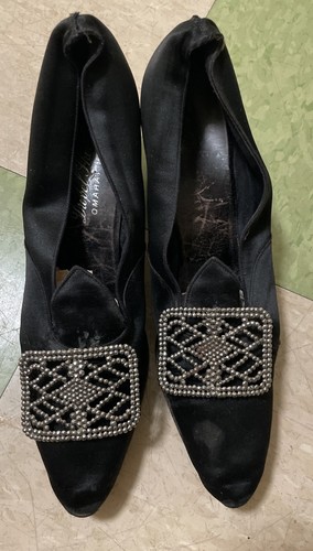 Drexel shoe black silk - black,