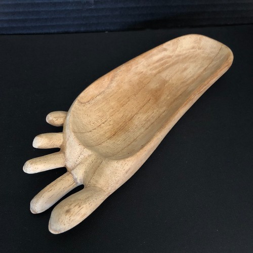Wood bowl left foot - wood,