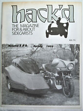 Vintage Hack'd Motorcycle Sidecar Magazine Back Issue - WW2 Military Sidecars