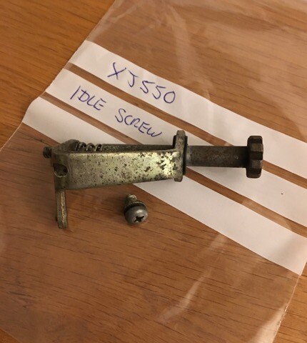 Yamaha xj550 idle speed tick - yamaha,