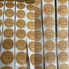 100 handmade with love Kraft