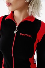 Punkyfish Redline Armor Sweatshirt, 100% Cotton, Long Sleeves