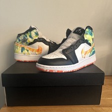 Nike Air Jordan 1 Mid SE Drip Used Great Condition Uk Size 6