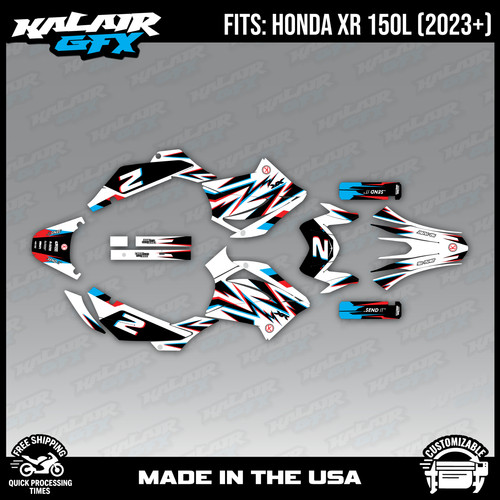Graphics decal kit for honda - kit,