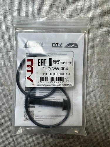 Haldex oil filter seals - vw,