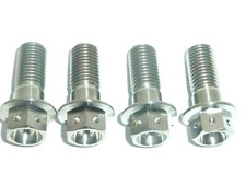 Suzuki GSXR750 1988-1999 FRONT BRAKE CALIPER MOUNT BOLTS KIT TITANIUM HEX RACE
