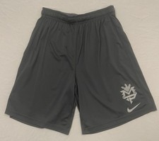 RARE Nike Dri-Fit Manny Pacquiao Pac-Man Gray Training Shorts Boxing Mens Sz L
