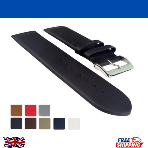 Leather watch strap band - leather,