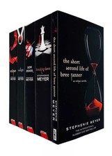 Twilight Saga collection 5 Books Set By Stephenie Meyer,New Moon, Paperback NEW
