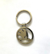 VINTAGE SKODA KEY RING FOB
