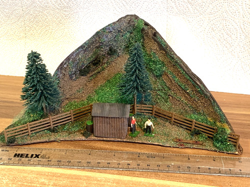 Gauge model railway layout - model,