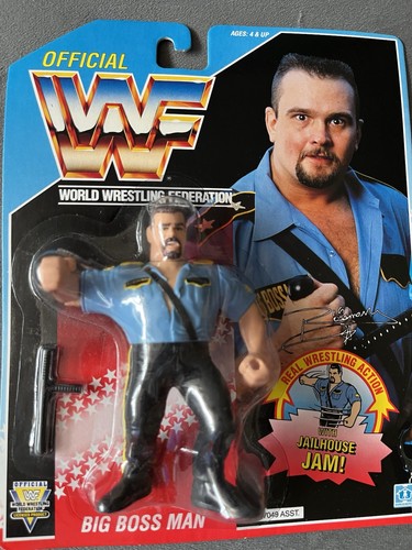 Big bossman figure wwf hasbro - figure,