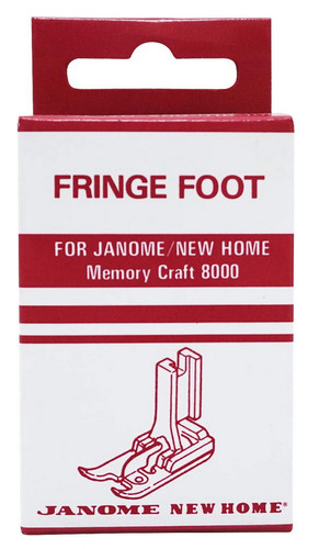Janome fringe foot for memory - janome,