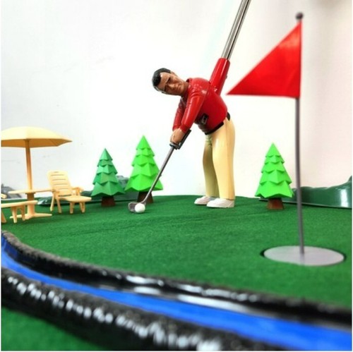 Mini indoor golf - game, real