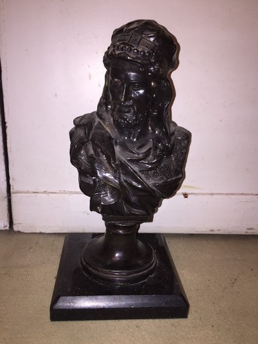Antique vienna bronze - bronze, bust