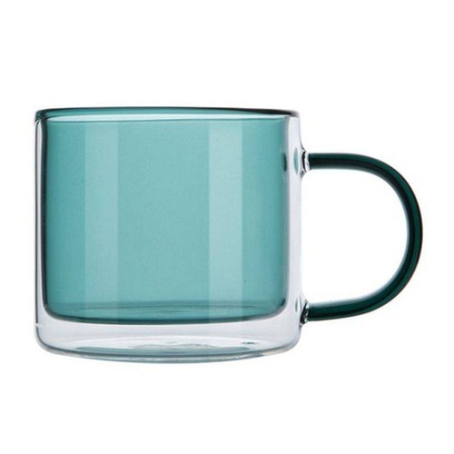 Colorful double wall glass - colorful,