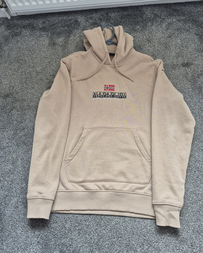 Napapijri beige fleece - napapijri,