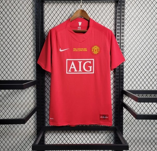 Man united 2007 home retro - united,