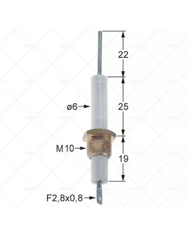 Archway ceramic ignition spark - ceramic,