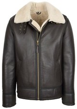 Mens Sheepskin Leather Jacket