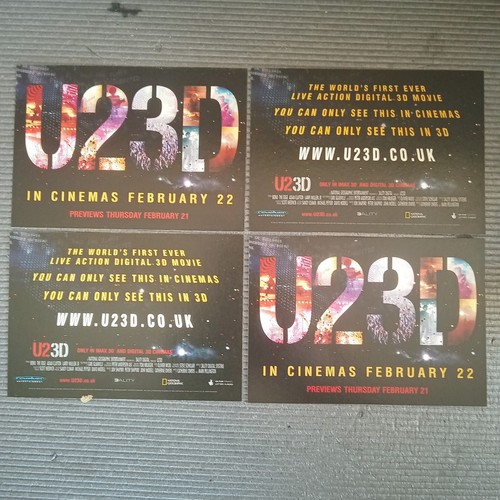 U23d movie preview - x, u2