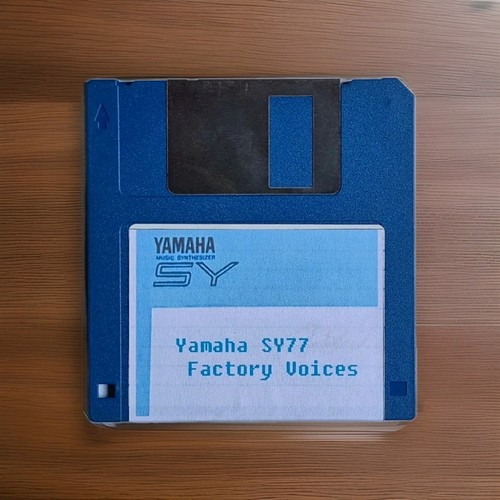 Yamaha sy77 floppy disk - sy77,