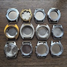 12 x 1960s Watch Cases, Swiss