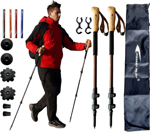 Forest pilot trekking poles - poles,