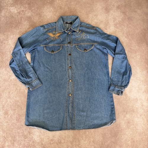 Vintage denis denim shirt - vintage,