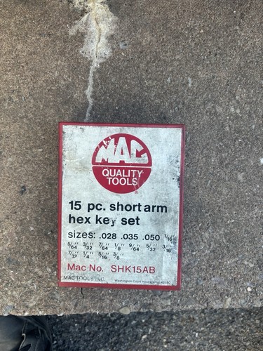 Mac tools vintage short - mac, arm