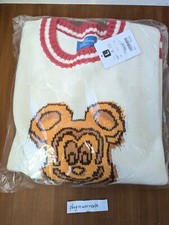 Tokyo Disney Resort Mickey Waffle Sweater Long sleeve Sweets Size L
