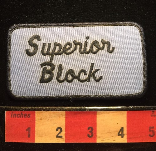 Superior block uniform patch - superior,