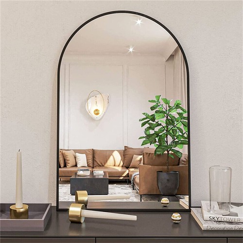 Modern arch bathroom - modern, mirror
